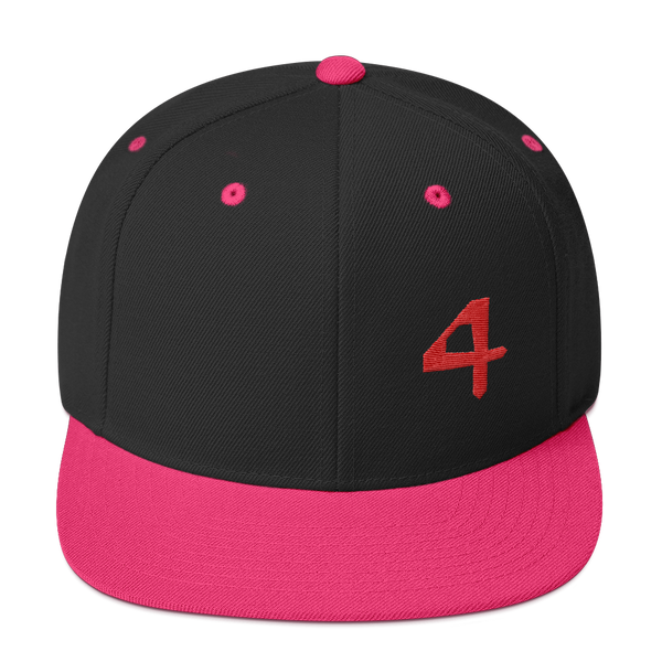 "The 4" Snapback Hat