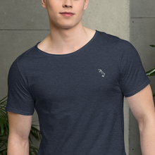 Lion Head Raw Neck Tee