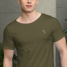 Lion Head Raw Neck Tee
