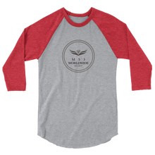 3/4 Sleeve "MS3 Crest" Raglan Shirt