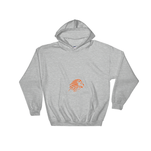 MS3 Orange Lion Hoodie