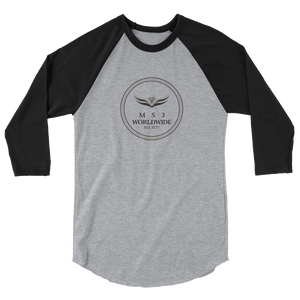 3/4 Sleeve "MS3 Crest" Raglan Shirt