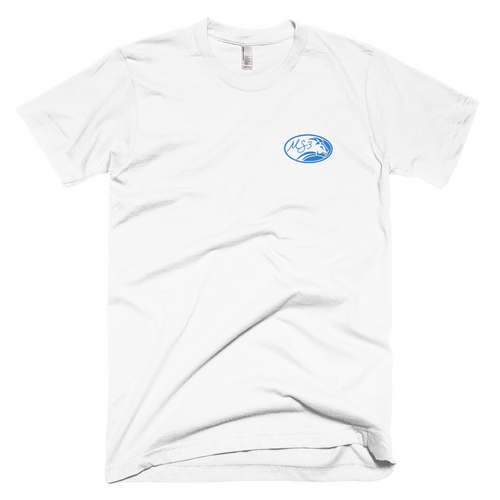 Oval Lion Embroidered Tee
