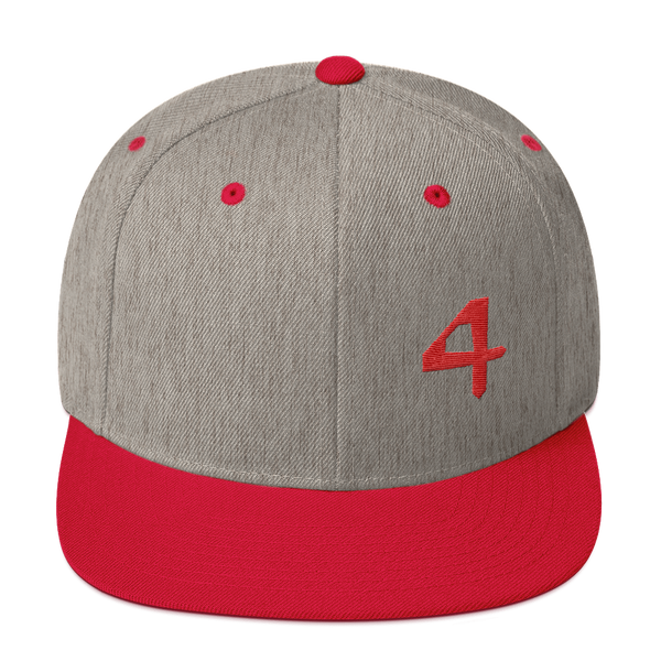 "The 4" Snapback Hat