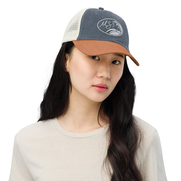 MS3 Oval Lion Pigment-Dyed Cap