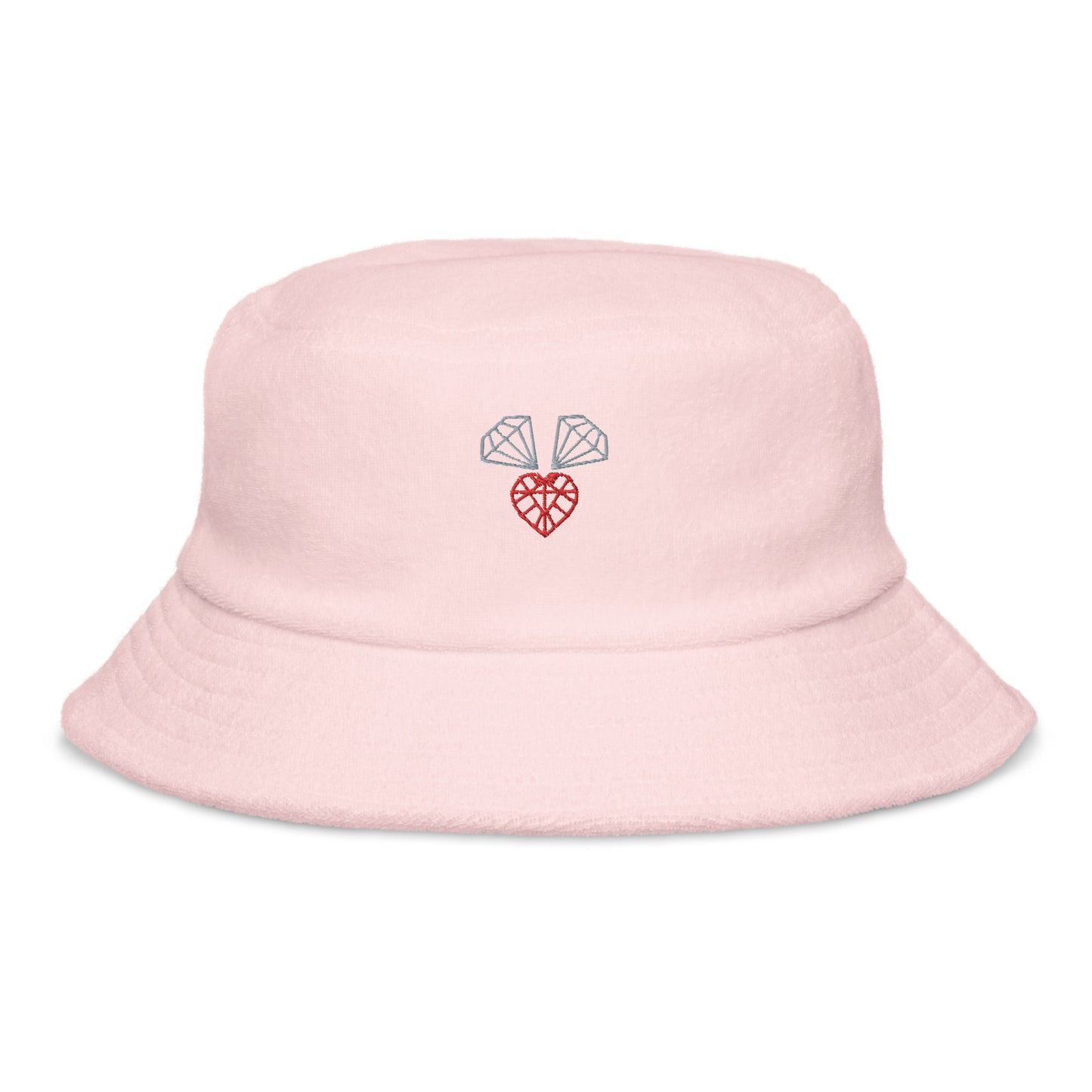 Terry Cloth 3 Diamond Bucket Hat