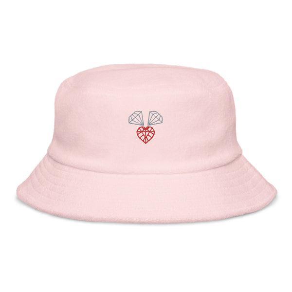 Terry Cloth 3 Diamond Bucket Hat