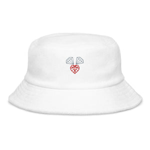 Terry Cloth 3 Diamond Bucket Hat